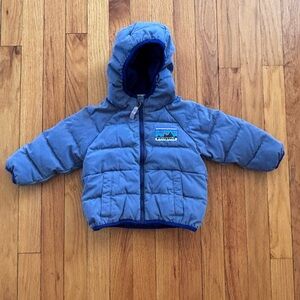 Patagonia Kids' Blue Quilted Jacket boys 6-12 months